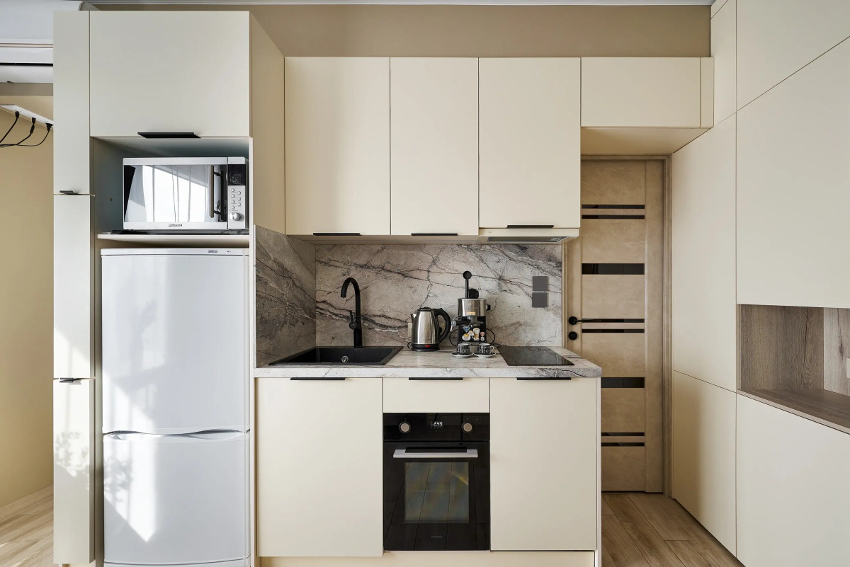 Квартира в Хосте с Отдельной Спальней и Видом на Море