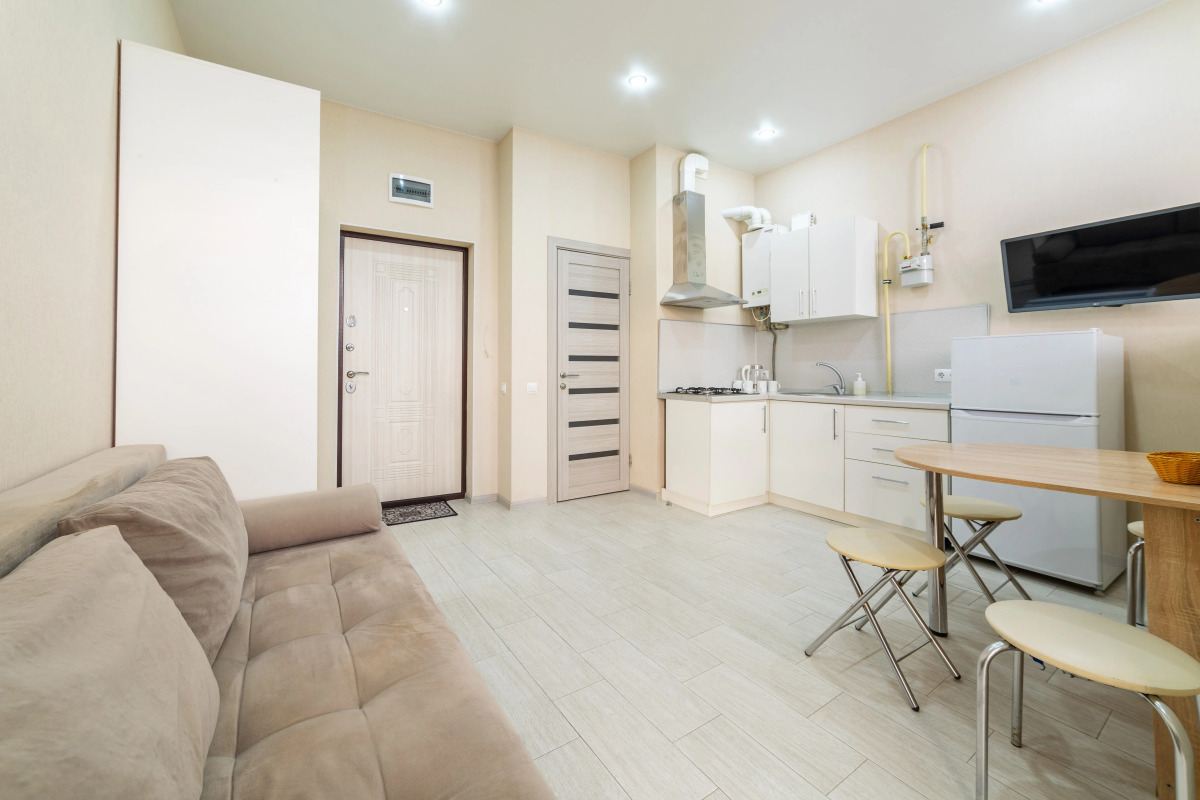 Квартира Комфортная студия на 5м этаже с видом на горы