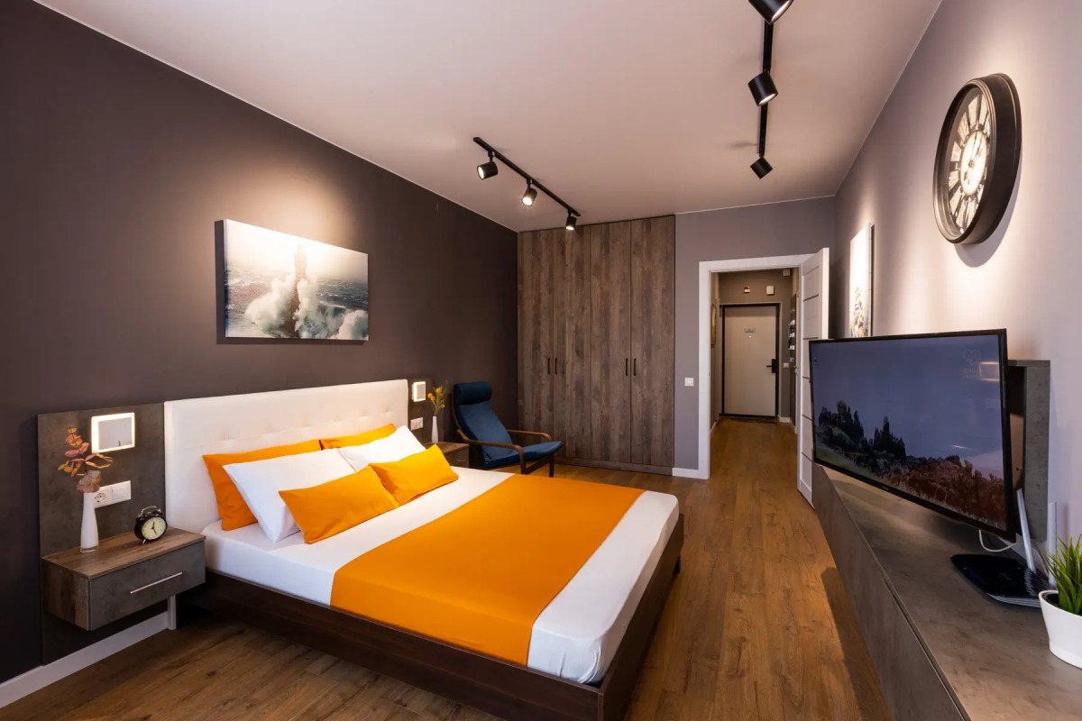 Апартаменты Сутки Уфа на Рудольфа Нуреева 6.235