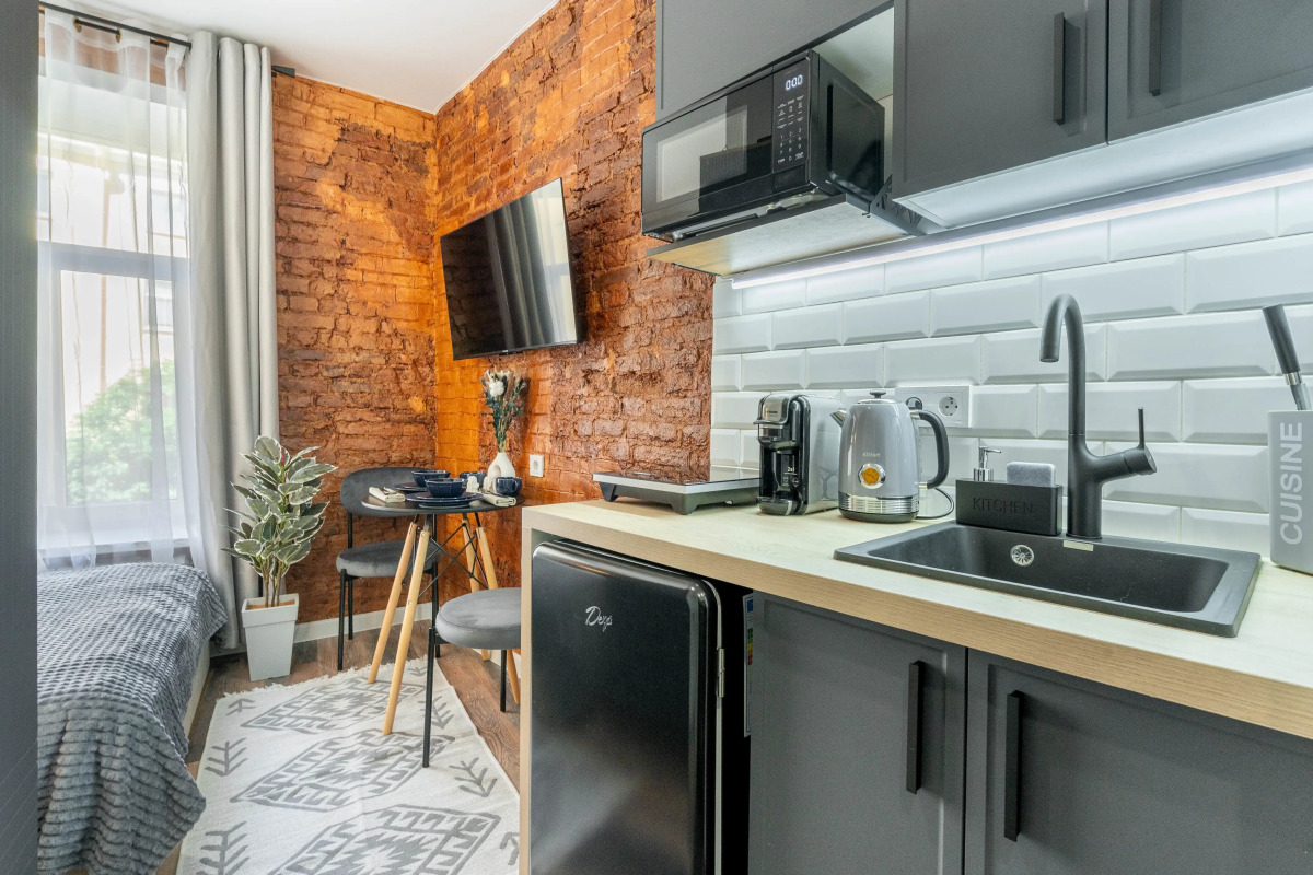 Квартира Уютная студия в 5 минутах от Казанского собора