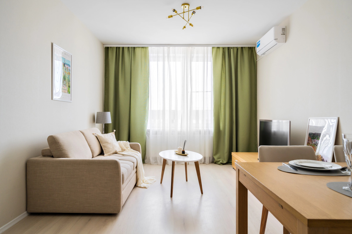 Апартаменты Евро-двухкомнатная квартира у Московского вокзала