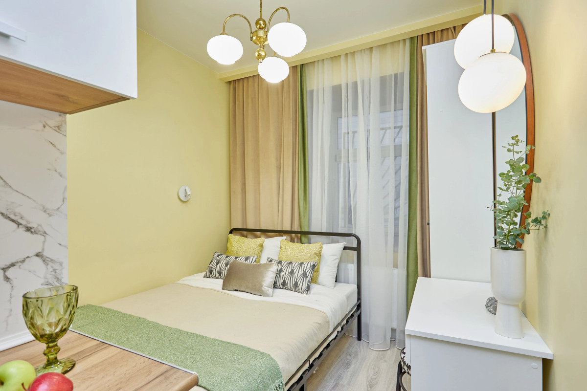 Квартира студия GetFlat Yellow