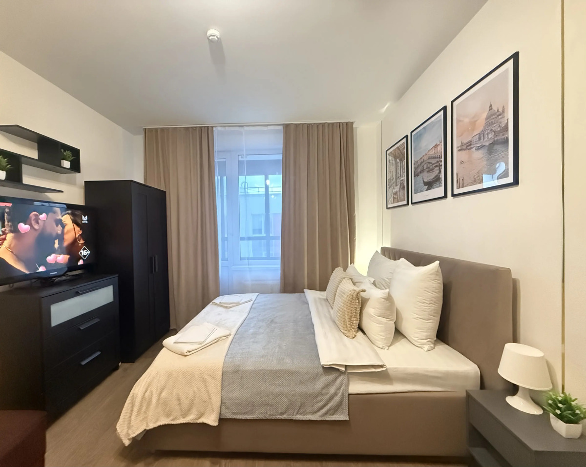 Квартира Студия для Комфортного Отдыха