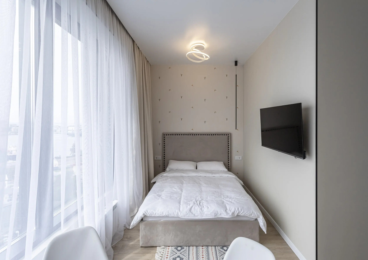 Квартира Красивая студия на Фастовской 4