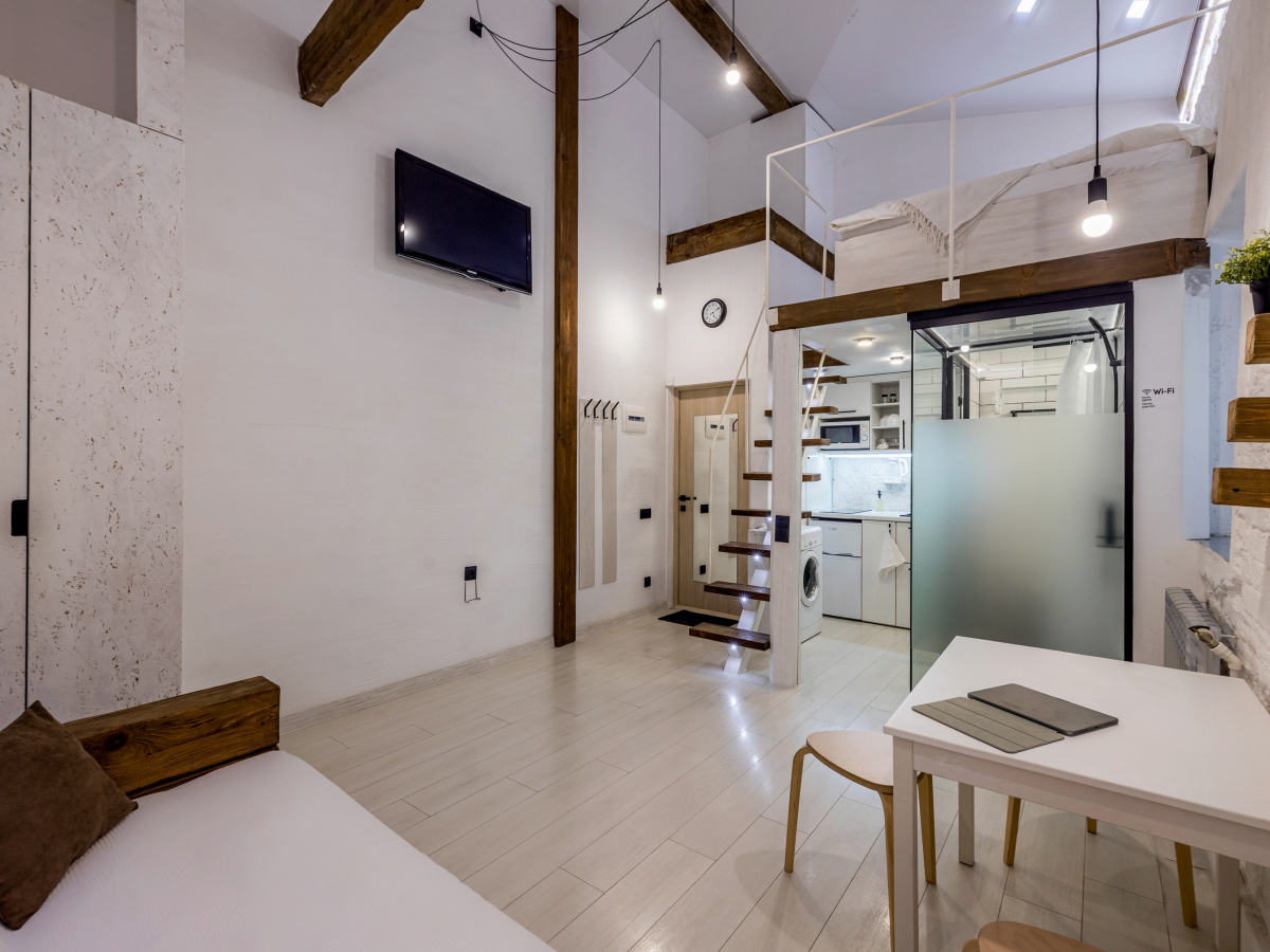 Апартаменты Лофт 3 Двухуровневые на Грузинской Улице 41А