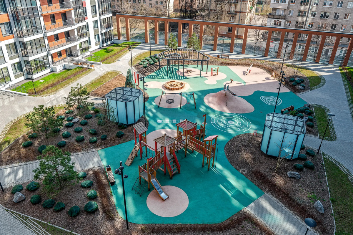 Апартаменты в современном комплексе в 3х станциях метро от Невского проспекта