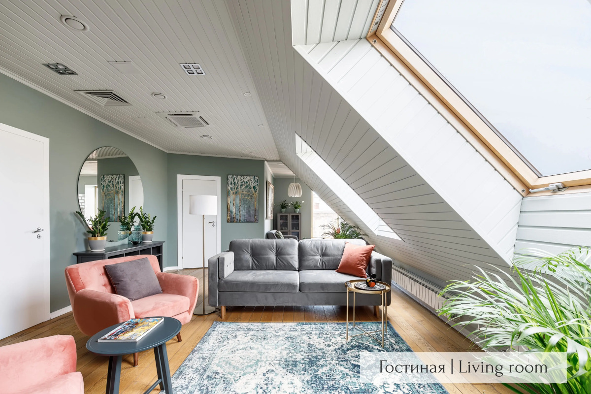 МАНСАРДА 170м² от Minin Apartments