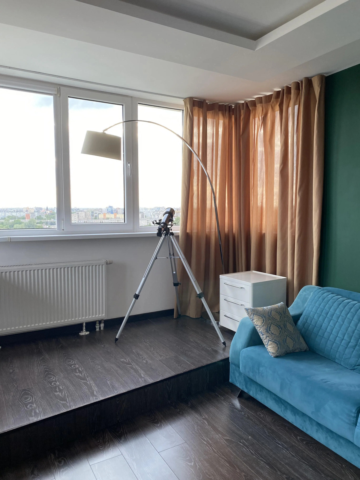 Квартира с панорамным видом на город