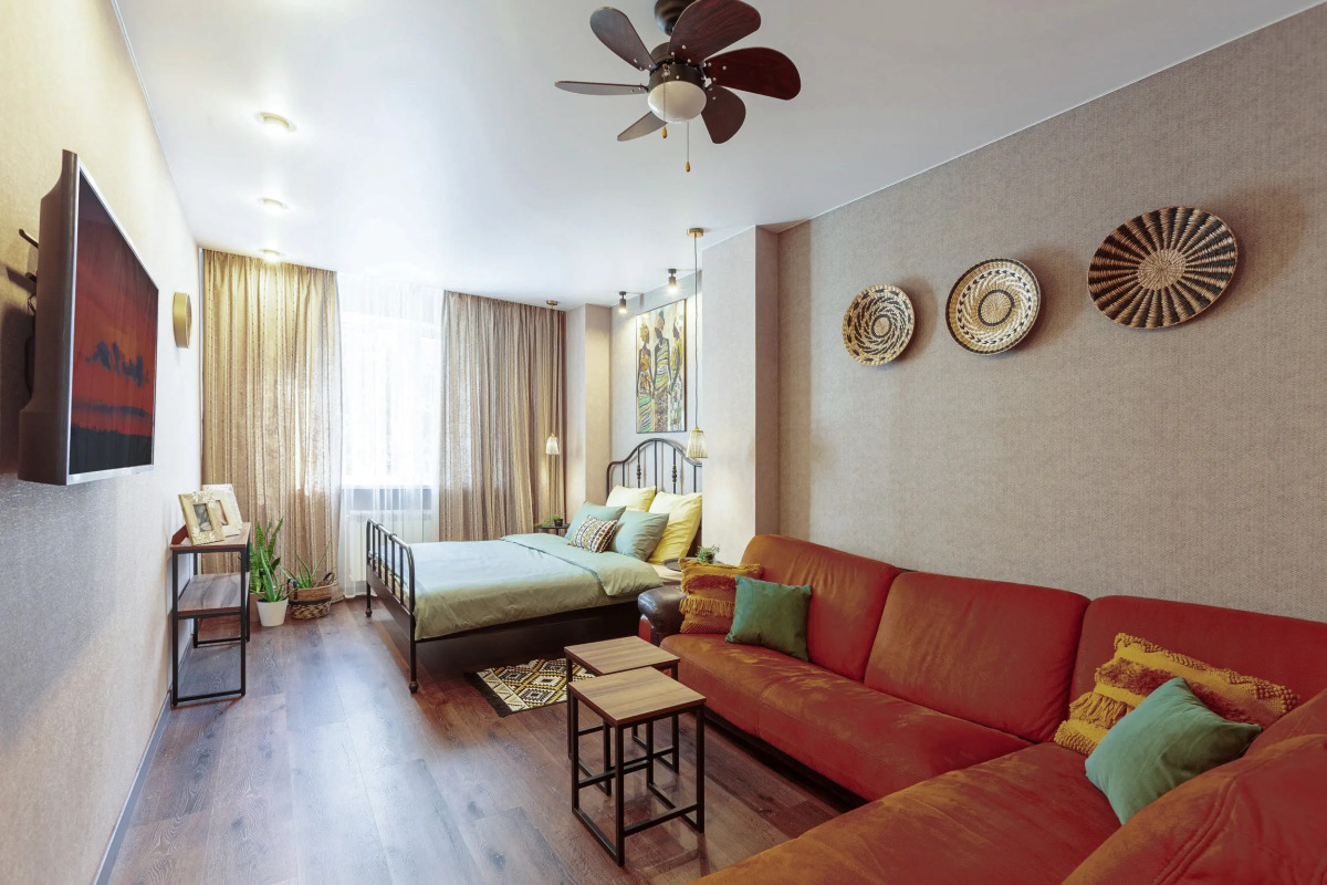 Квартира Aparts Pro+ ЭкоШарм — стильная с уютной атмосферой