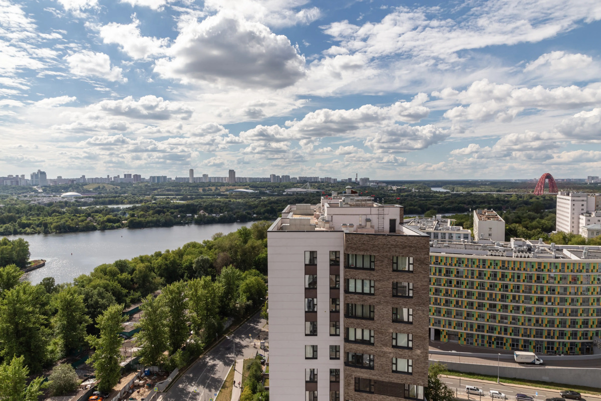 Квартира Moscow Deluxe Apartments Family Suite City View