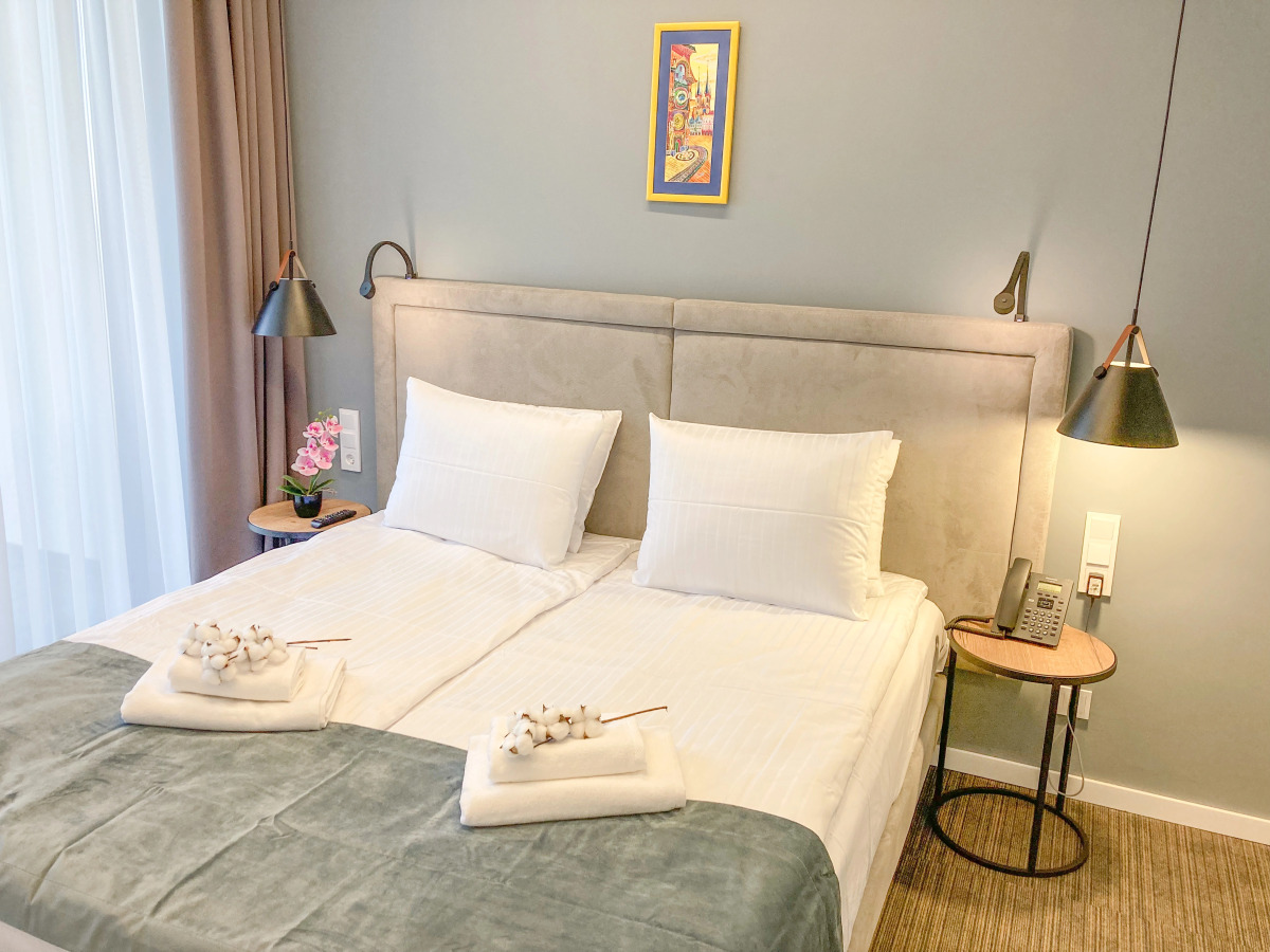 Апартаменты Sun City Apartments 10 с видом на море