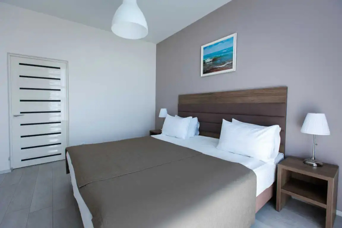 Апартаменты с видом на море и с балконом