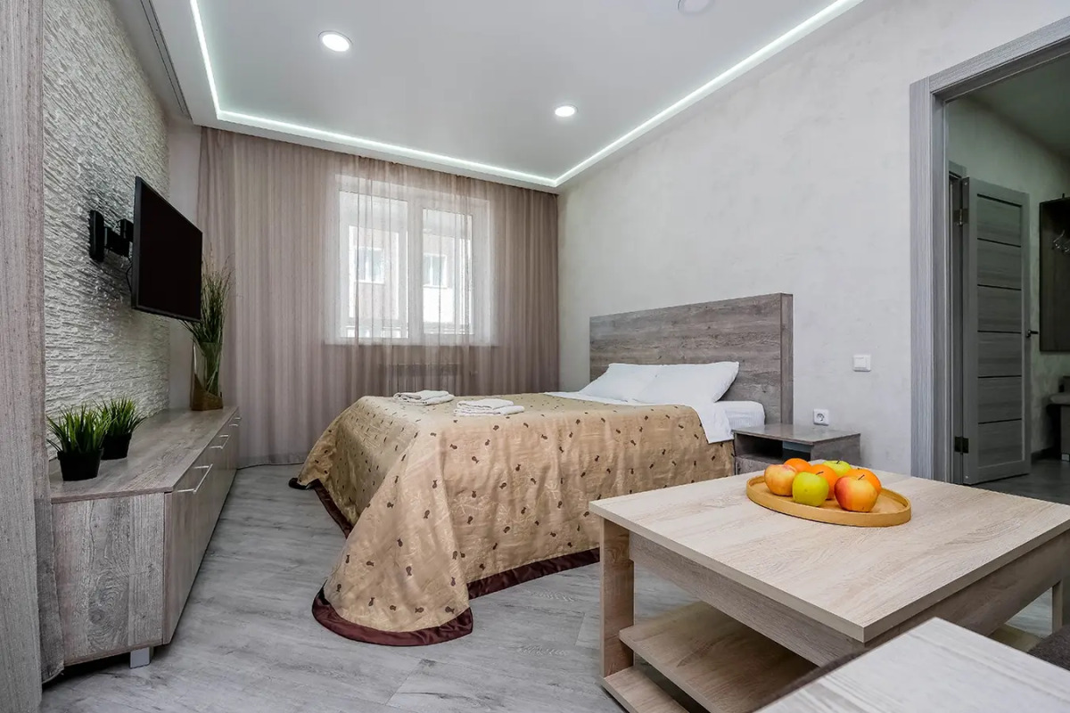 Однокомнатная квартира около жд вокзала на улице Ленина 81