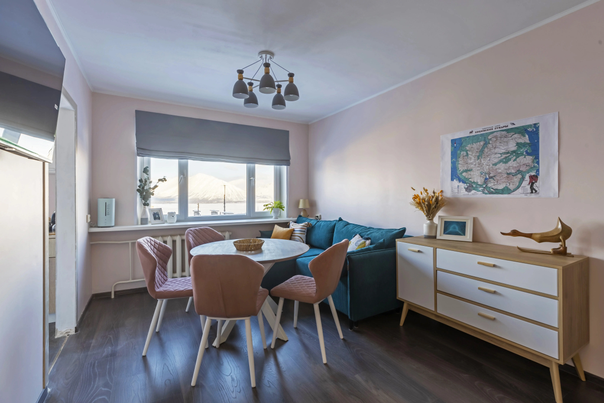 Квартира 2-комн с видом на озеро и горы