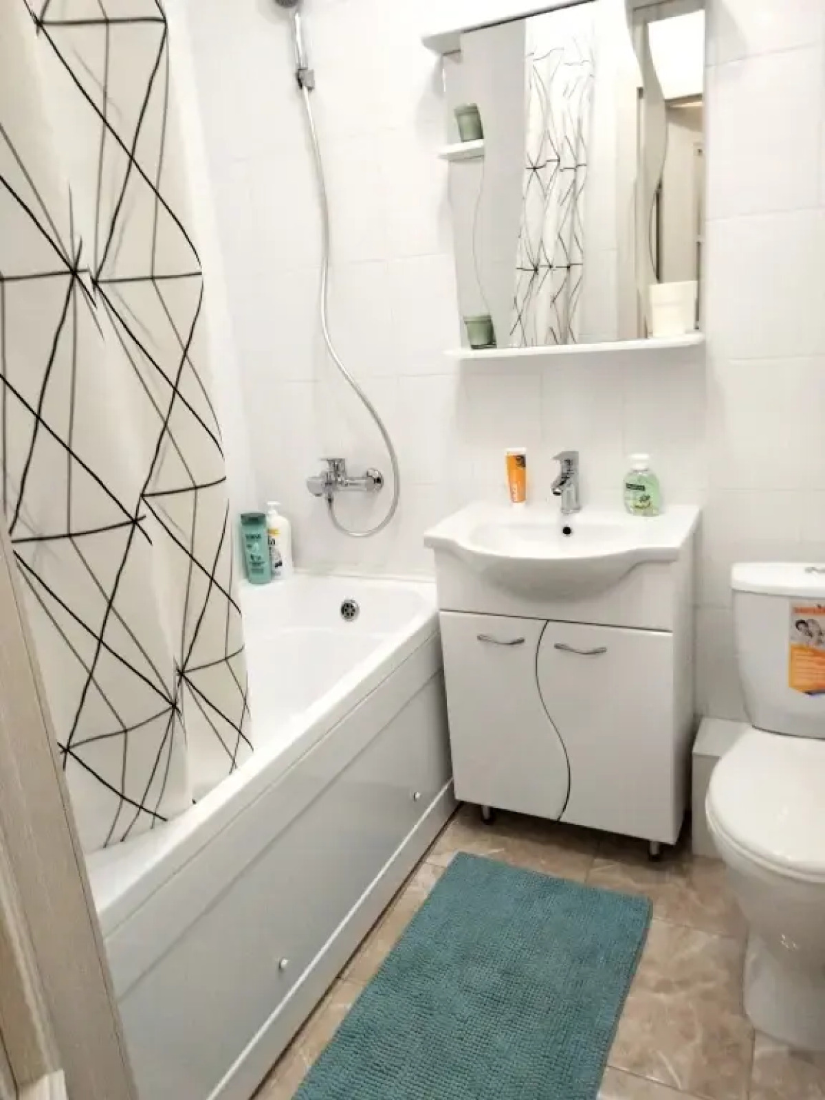 Апартаменты Студия с Балконом и Видом на Город Lesnaya