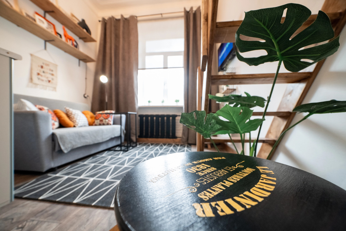 Квартира Питерская Двухуровневая Студия в Центре Красноярска