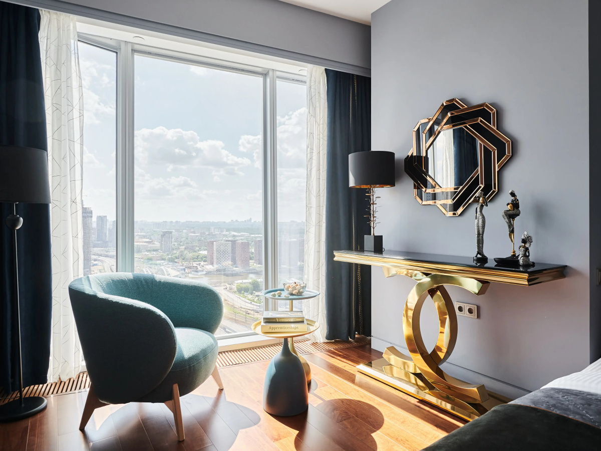 Квартира GM Apartments Шикарная Двушка в Москва Сити в Башне Око