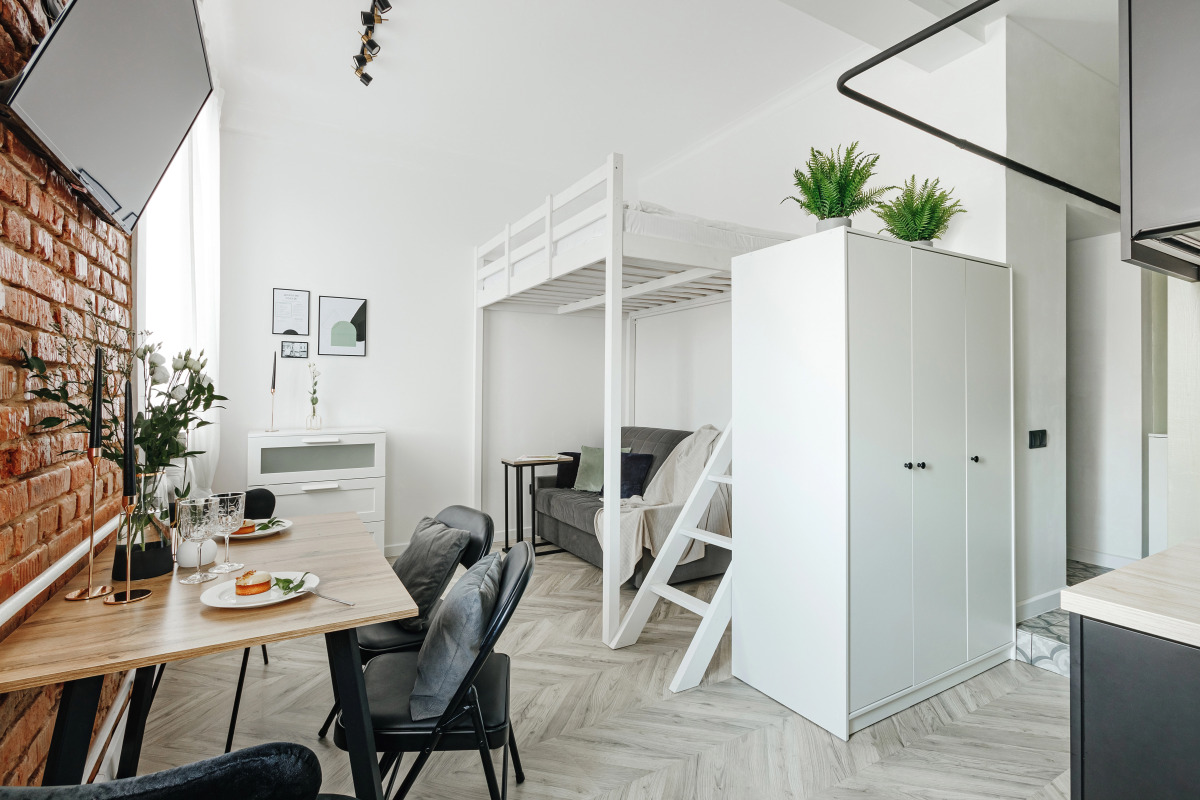 Апартаменты Olive loft apart