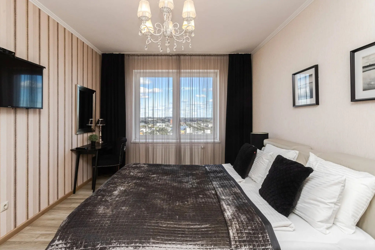 Апартаменты Crown39 - 1к №104: 57 м2, 15 этаж из 21