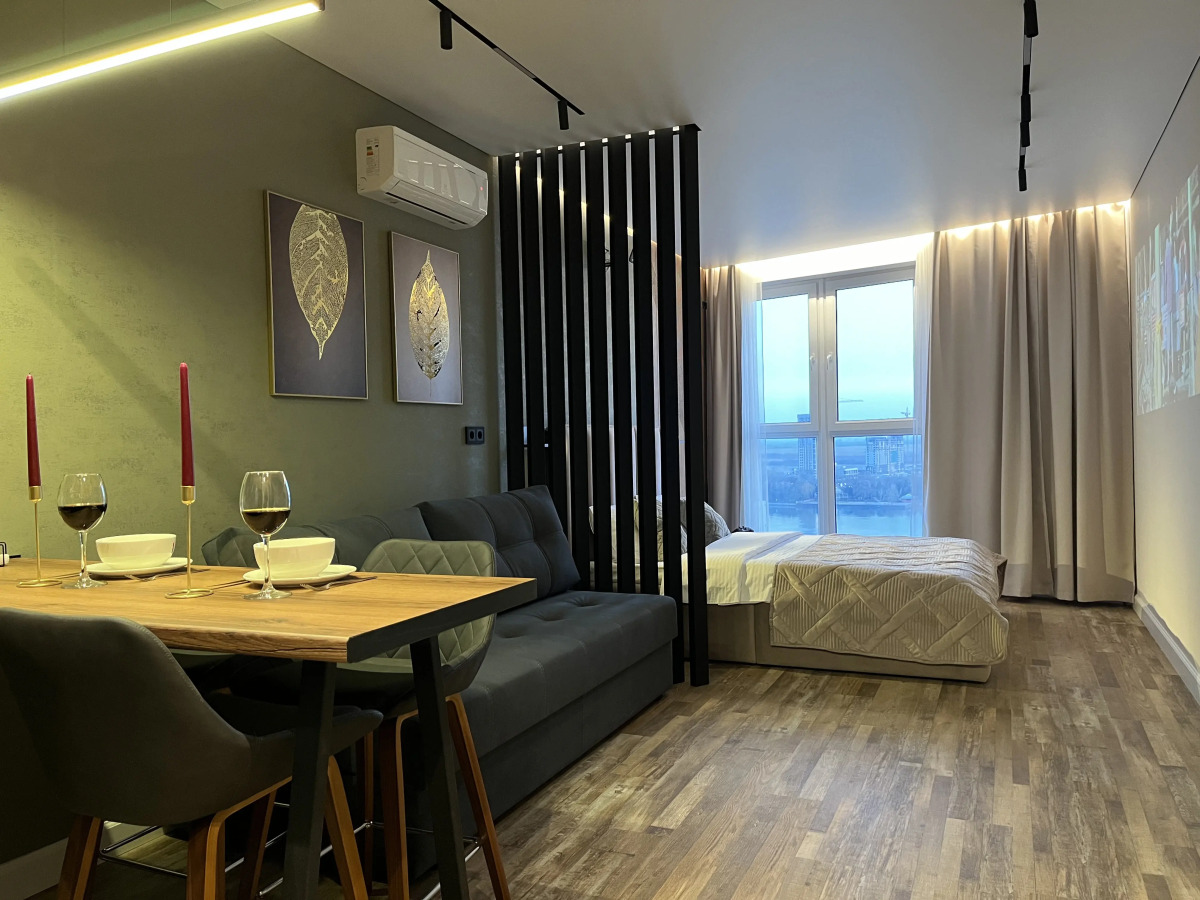 Апартаменты Авторские с видом на реку в наличии проектор и PS4