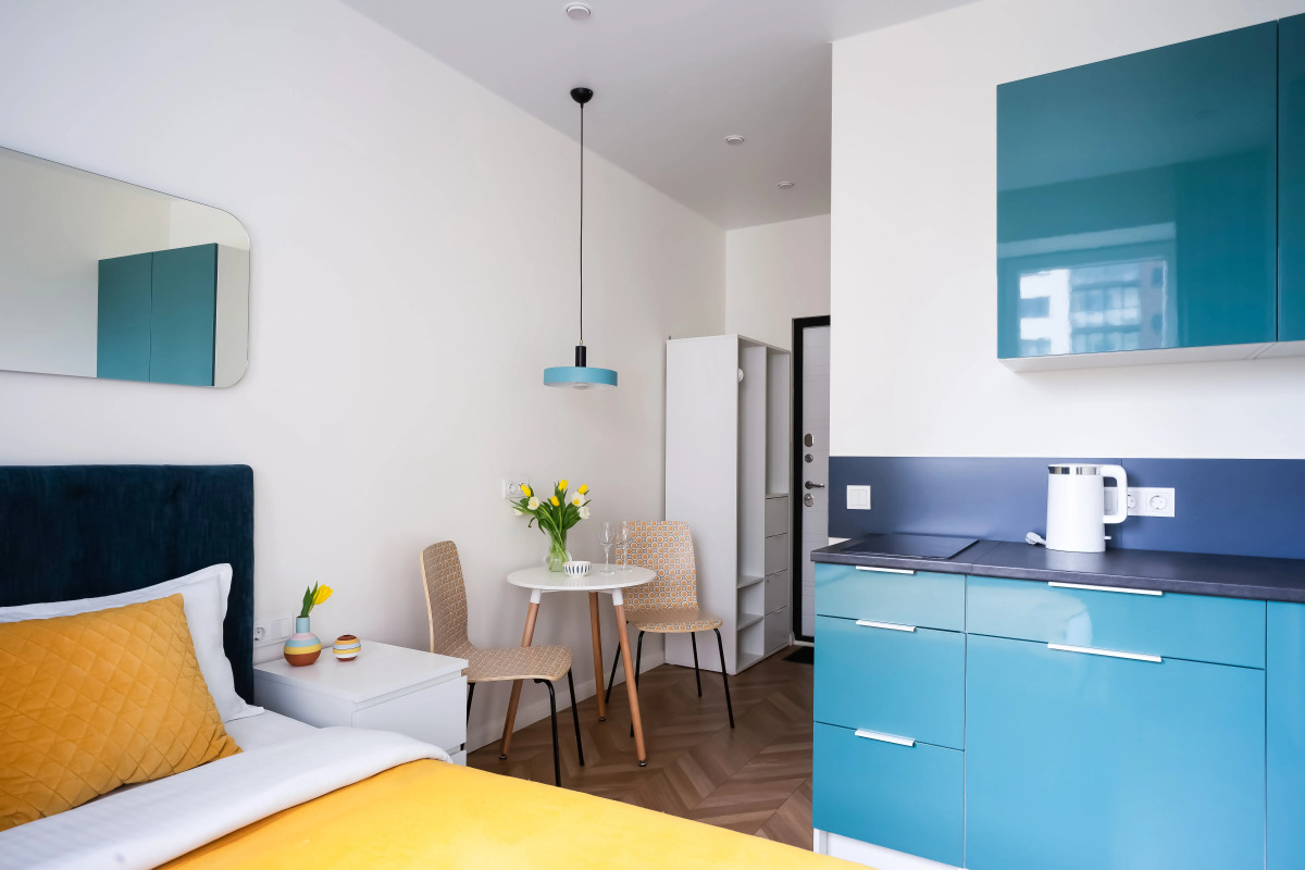 Апартаменты Pavlov Бирюзовая