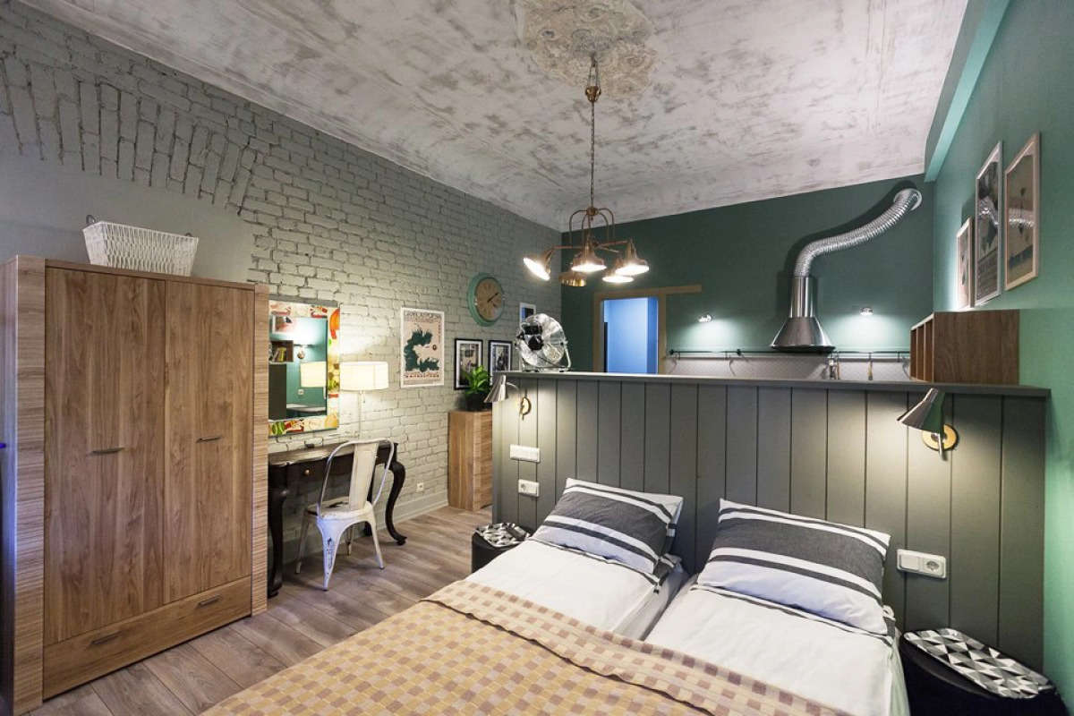 Апартаменты Моголя Зеленая Студия