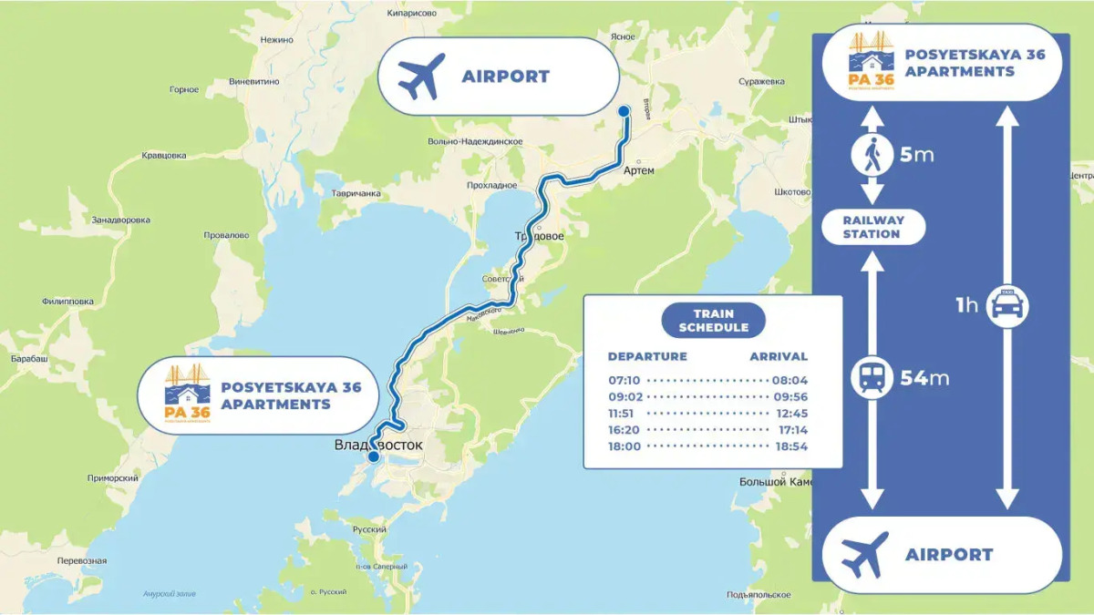 Апартаменты Двухкомнатные с двуспальной кроватью и двумя диванами