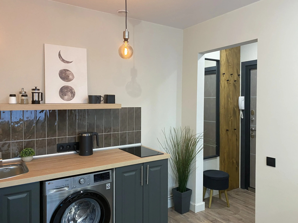 Апартаменты Unique Apart Юпитер рядом с Мариинским театром, КемГУ и Филармонией на Красной 12