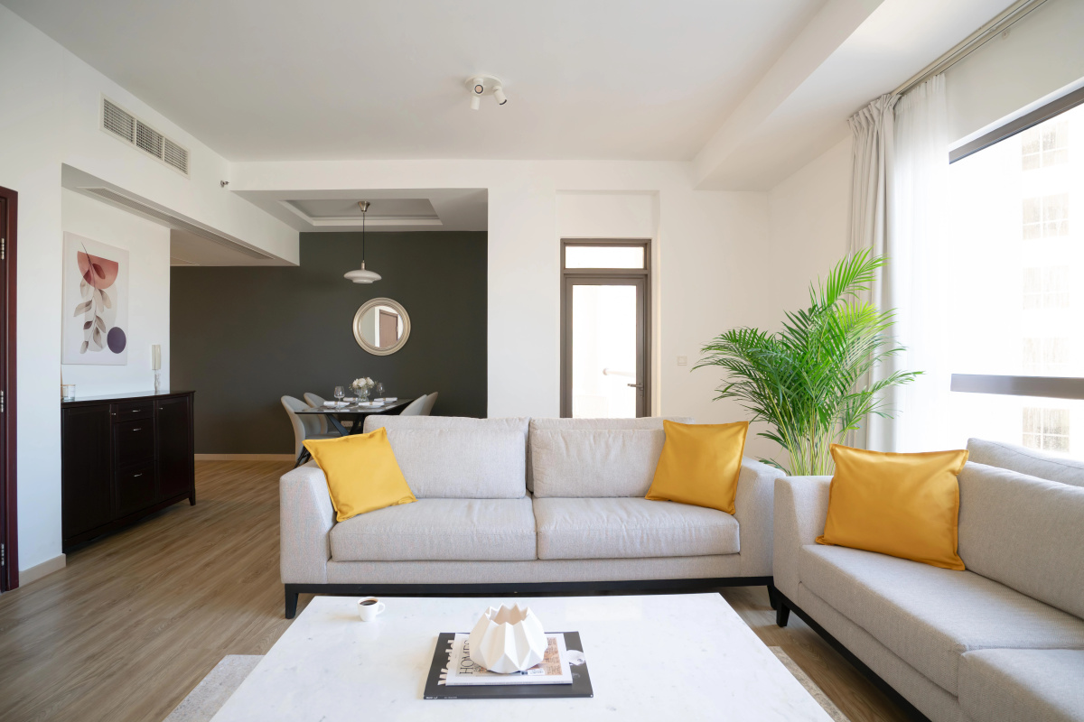 Апартаменты GMA Amwaj 2BR Sea View High Floor
