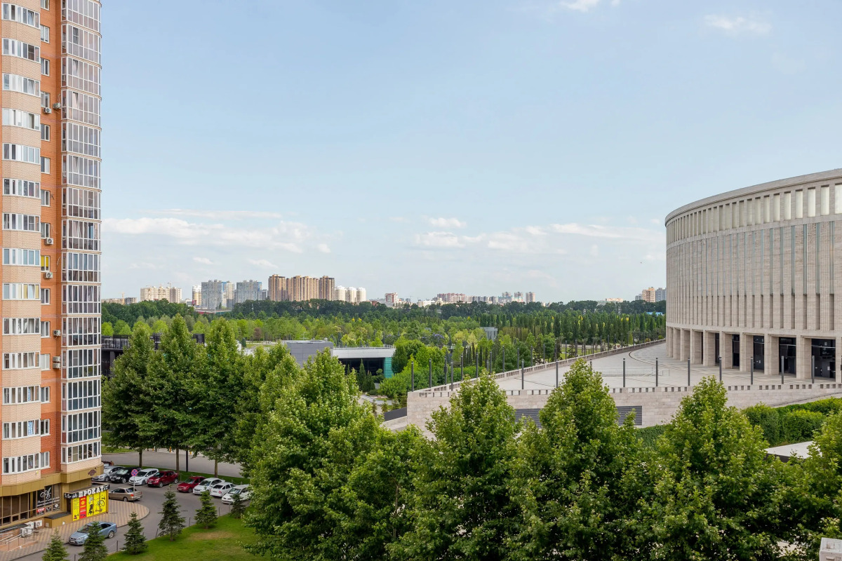 Апартаменты LikeHome  Карамель с видом на стадион Краснодар и парк Галицкого