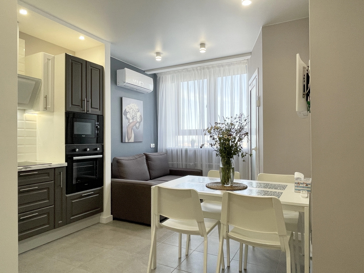 Апартаменты Fresh двухкомнатные с 2 спальнями и ванной