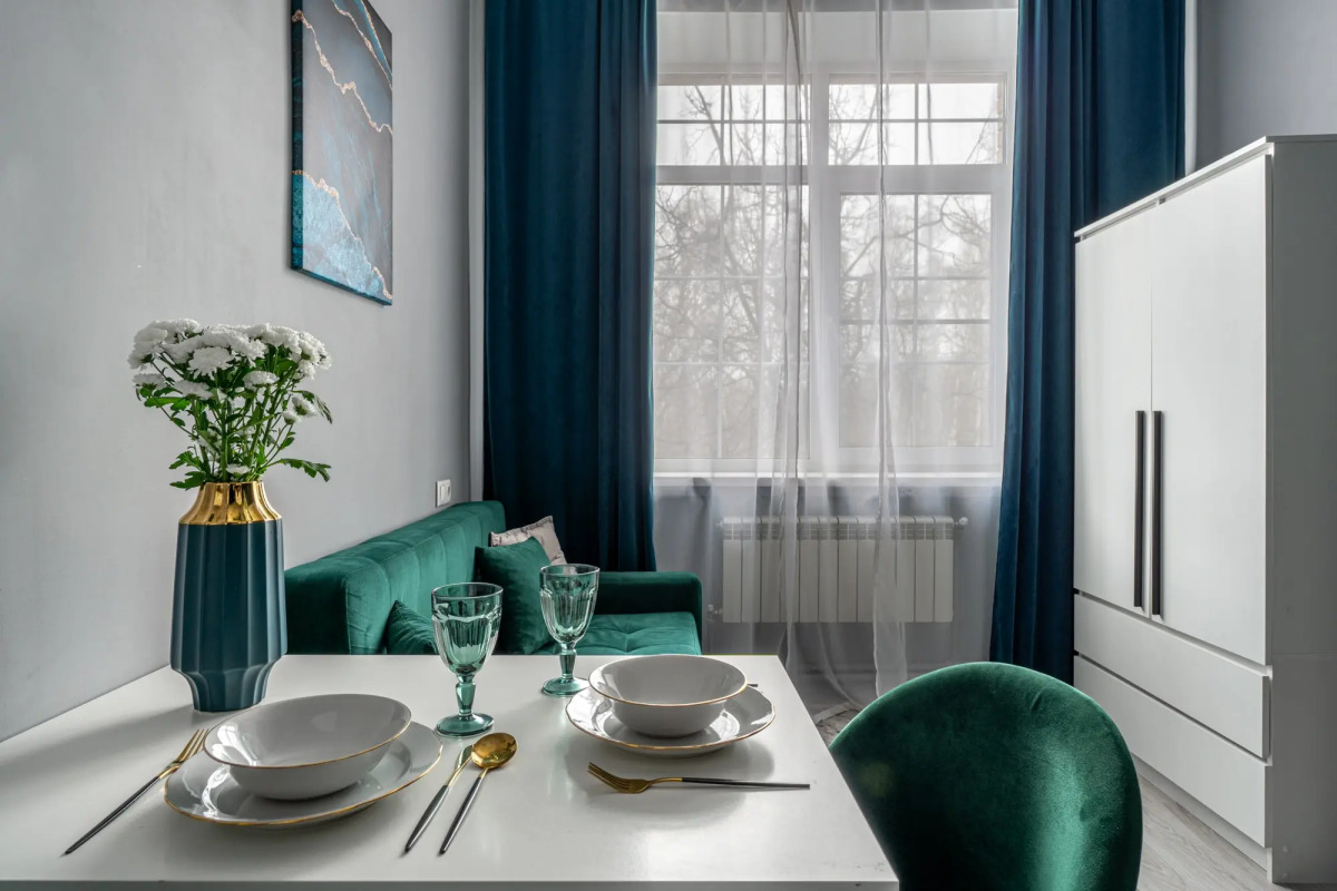 Квартира Студия Emerald Room у МЦД Вешняки