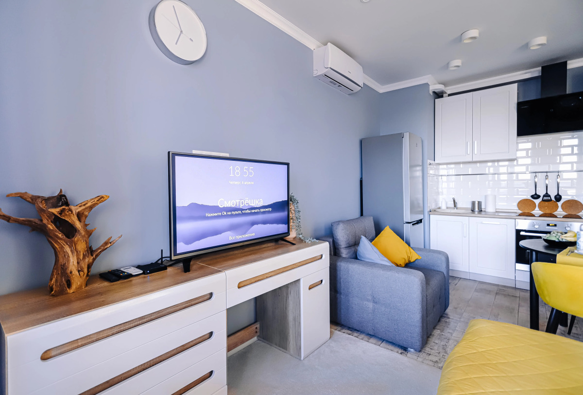 Апартаменты Lalapart Silver Lake с лоджией в ЖК Савеловский Сити