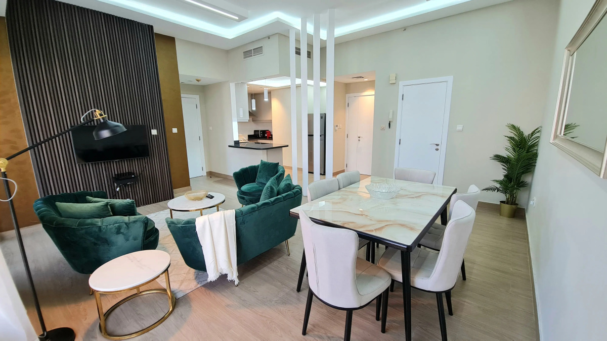 Апартаменты Marco Polo - High-rise 1BR Apt with Amazing Marina Views