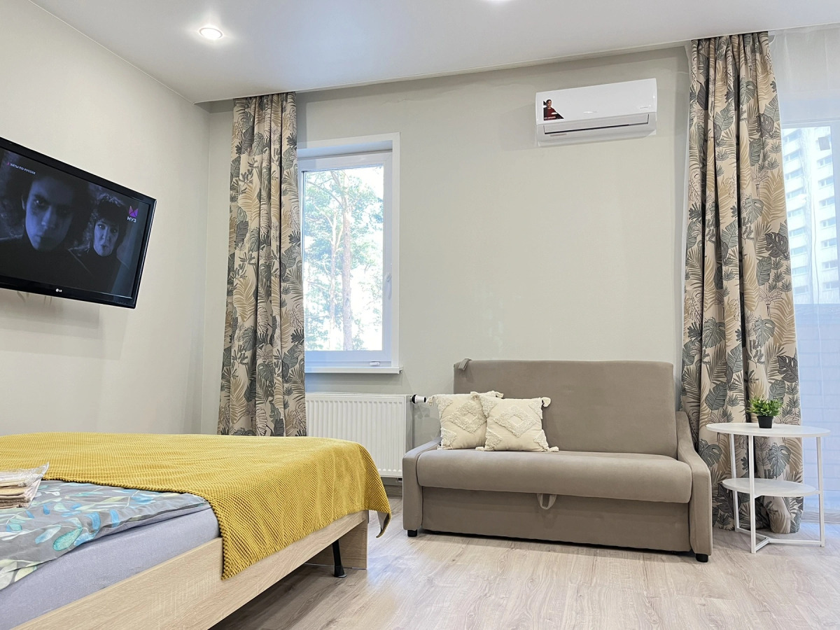 Апартаменты с видом на лес и выходом на пляж