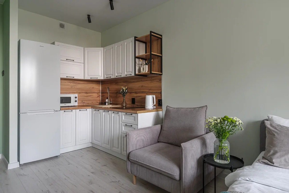 Квартира Уютная квартира-студия с качественным сервисом и панорамным ВИДОМ