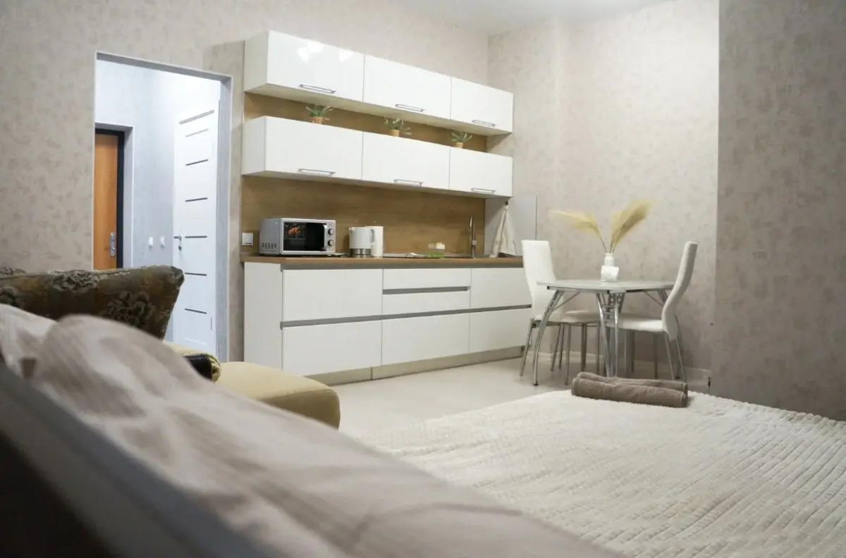 Апартаменты Светлая и уютная студия в ЖК Старый центр