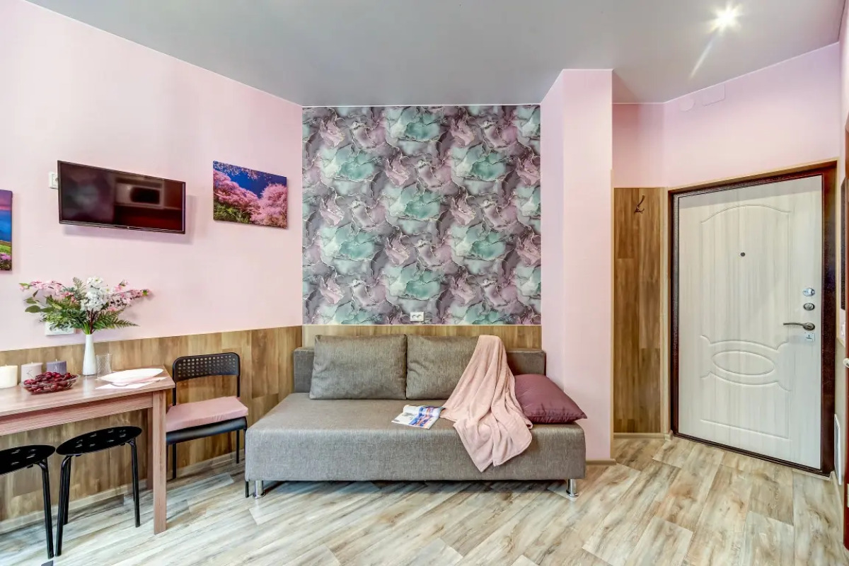 Апартаменты 2 Уютные на Пионерской Улице Петроградской Стороны (ЧК2)