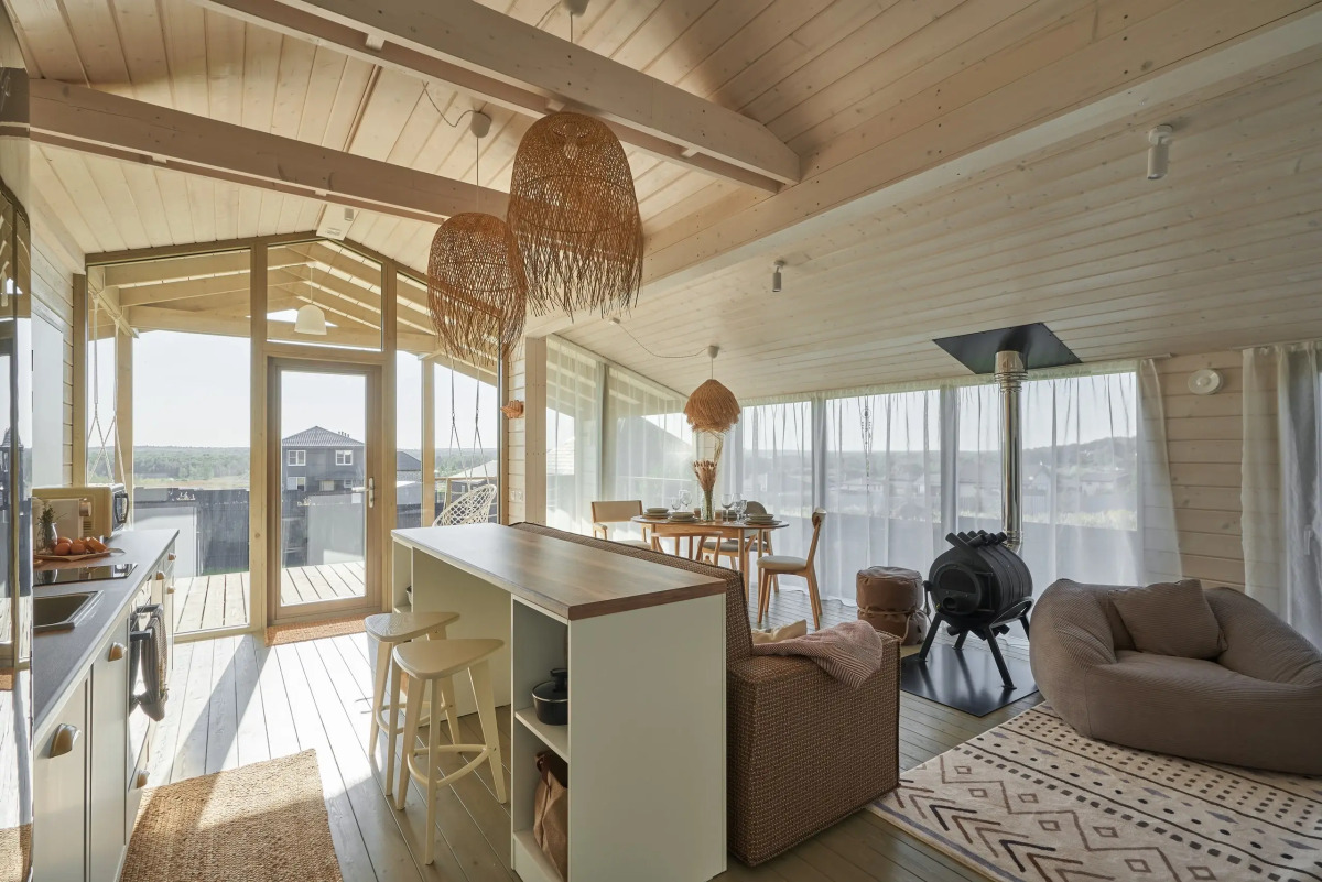 Частный Дом из Pinterest в Стиле BOHO