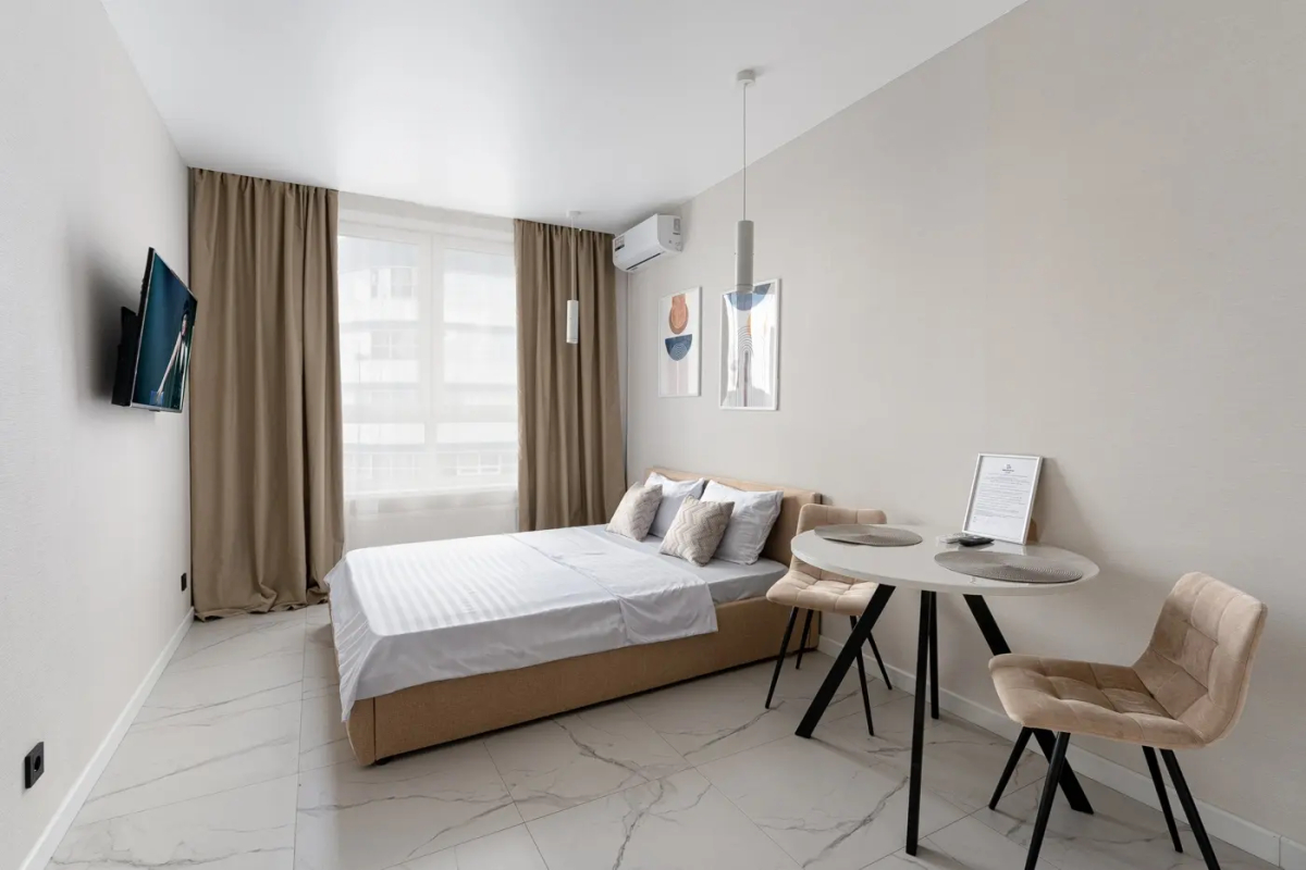 Апартаменты Bestflat 24 в элитном жилом доме на улице Колпакова в ЖК Smile