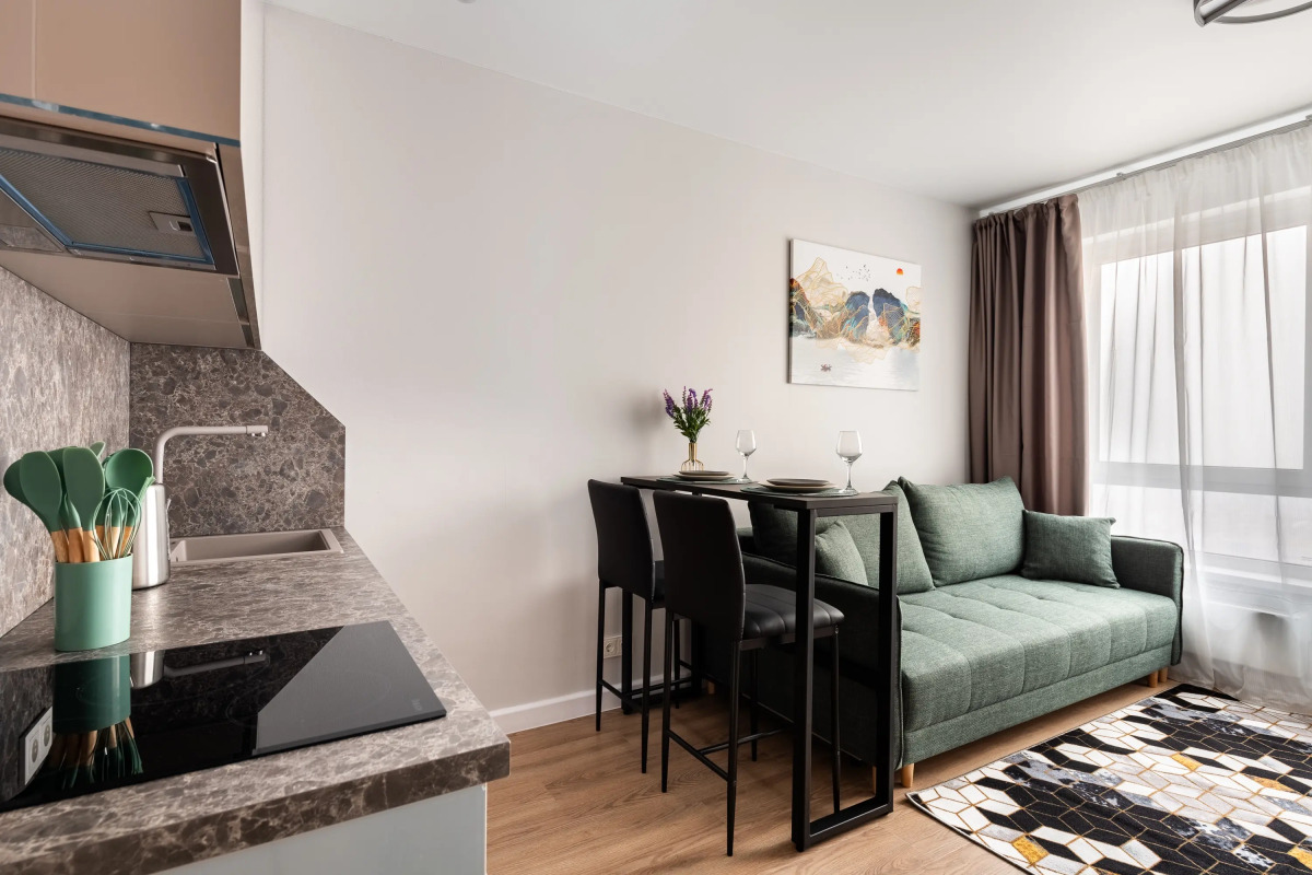 Квартира Изумрудная Cтудия