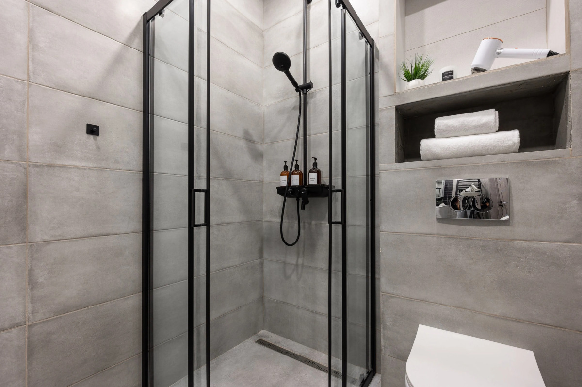 Просторная стильная квартира с видом на горы. Кватро 43