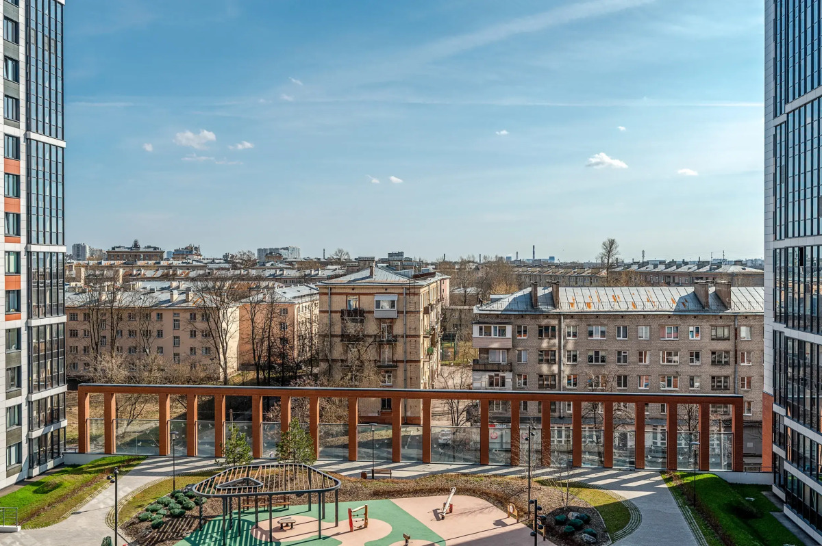 Апартаменты в современном комплексе в 3х станциях метро от Невского проспекта