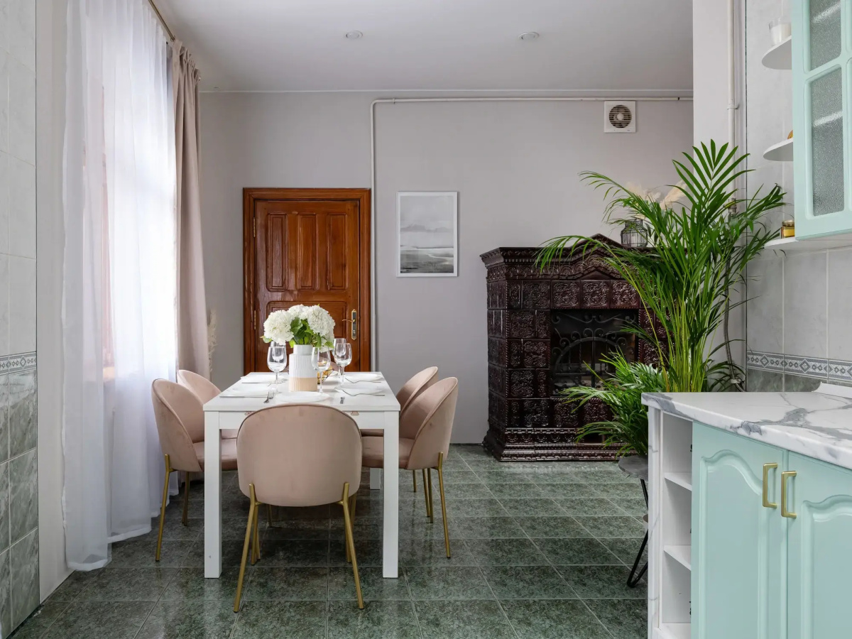 Квартира GM Apartments Новая и тихая Трехкомнатная на Тверской
