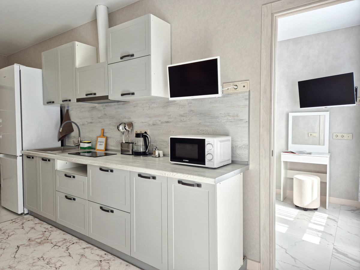 Квартира с Балконом в Одном из Самых Зеленых Районов Сочи