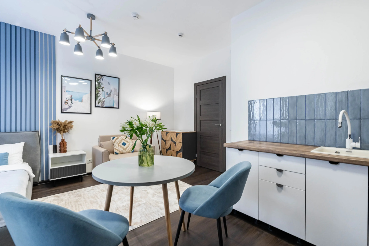 Квартира Coast Студия в ЖК Автограф в центре