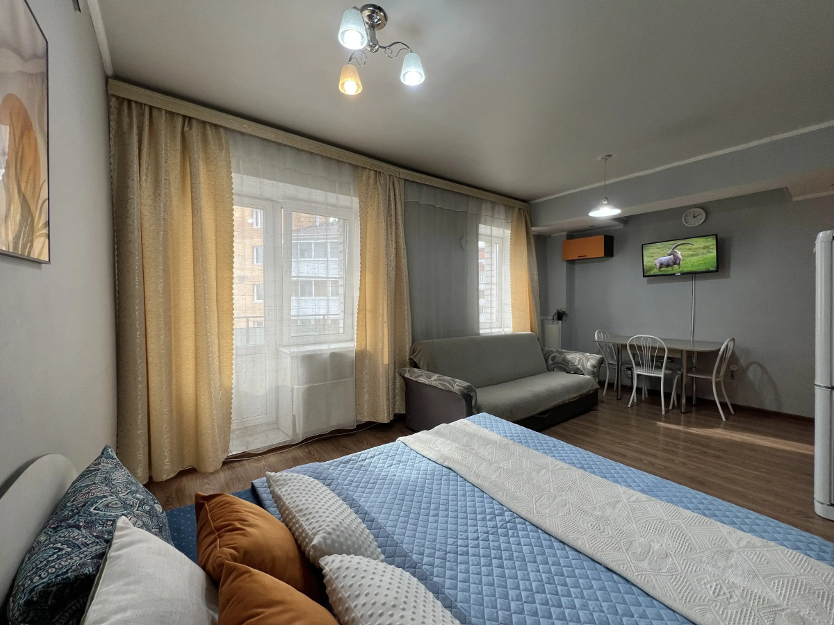 Квартира Студия на Сахьяновой 23-88 Улан-Удэ Химчистка КакДома