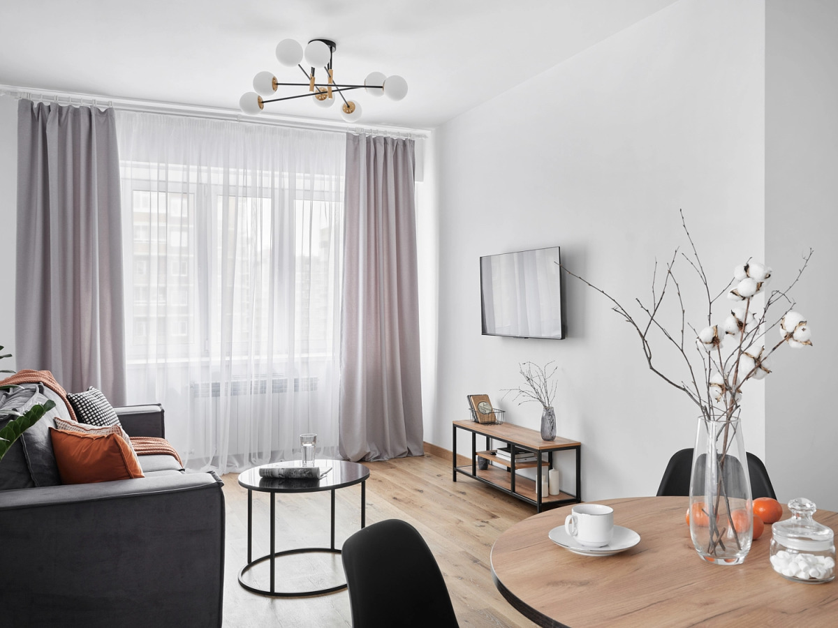 Апартаменты Geometria с Cамостоятельным Заездом