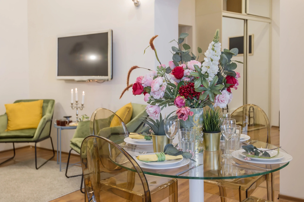 Квартира GM Apartments Стильная Трехкомнатная на Бульварном кольце