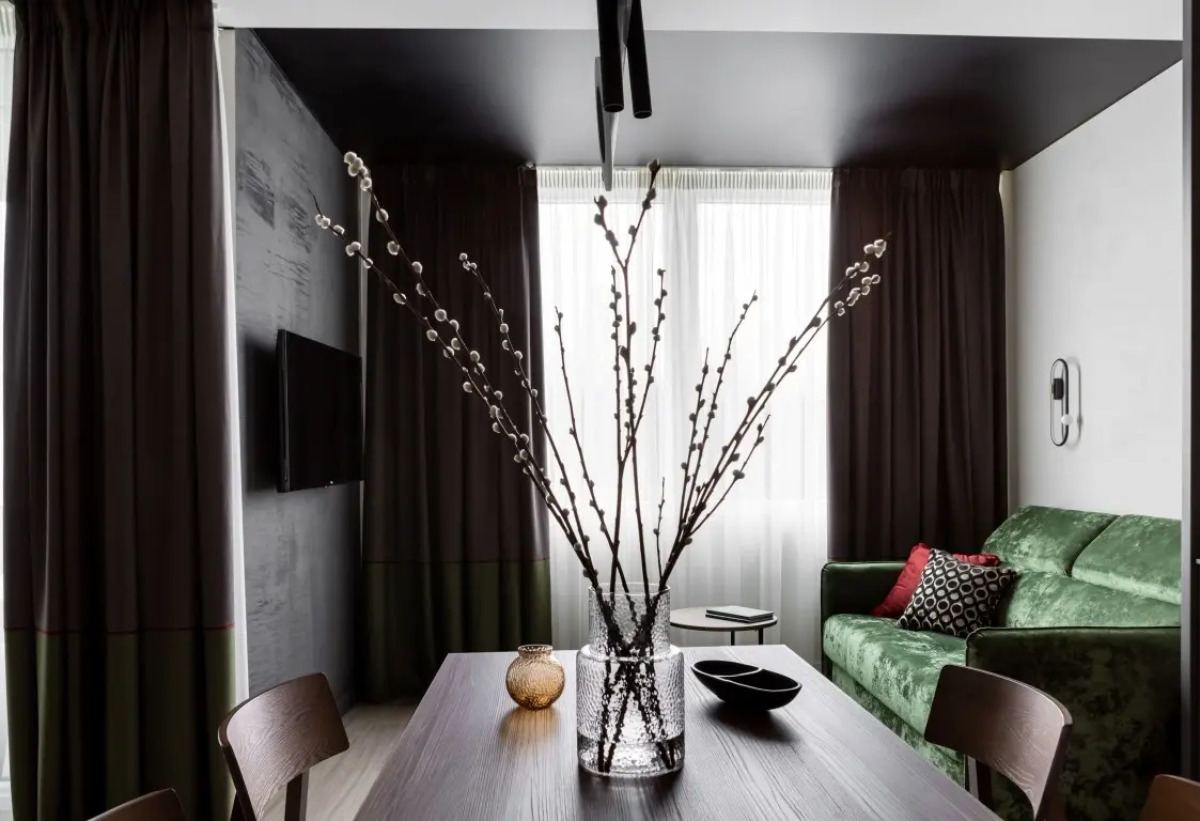 Apartments Malina Baden Studio Green